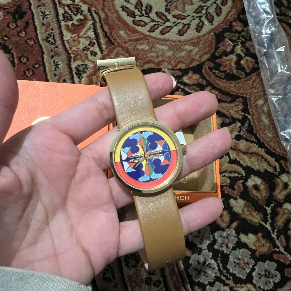 Tory Burch Brown Leather Watch